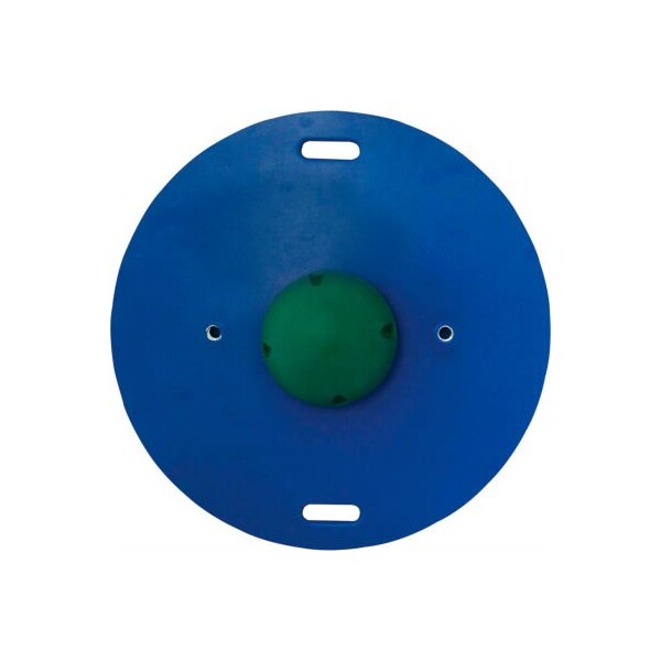 Fabrication Enterprises CanDo 16" Circular Wobble/Rocker Board, 2"H, Green 44835 - main